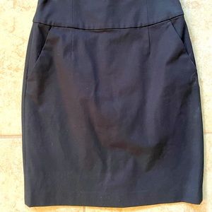 Black Banana Republic Pencil Skirt, Size 4